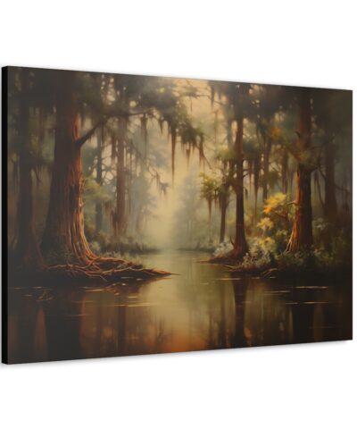 A Bayou Morning Naturalism Oil Fine Art Print Canvas Gallery Wraps