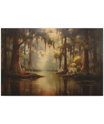 75777 57 400x480 - A Bayou Morning Naturalism Oil Fine Art Print Canvas Gallery Wraps