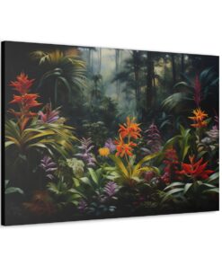 Safari Morning in the Jungle Naturalism Style Oil Fine Art Print Canvas Gallery Wraps