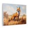 Red Fox Oil Painting - Fine Art Print Canvas Gallery Wraps