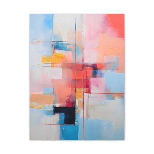 Inspiring Abstract Painting Fine Art Print Canvas Gallery Wraps