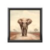 Impressionism Style Elephant Fine Art Print Jewelry Keepsake Trinkets Box