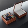 Rottweiler Portrait Jewelry Keepsake Trinkets Box
