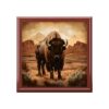 Herd of American Bison / Buffalo Jewelry Keepsake Trinkets Box