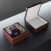 Rottweiler Portrait Jewelry Keepsake Trinkets Box