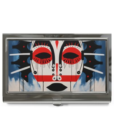 Tribal Mask | Business Card Holder