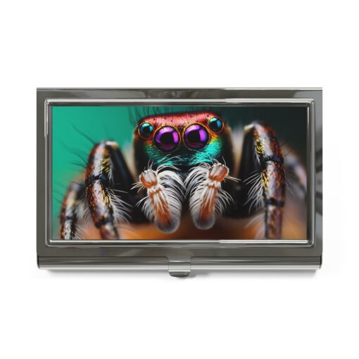 Jumping Spider Business Card Holder