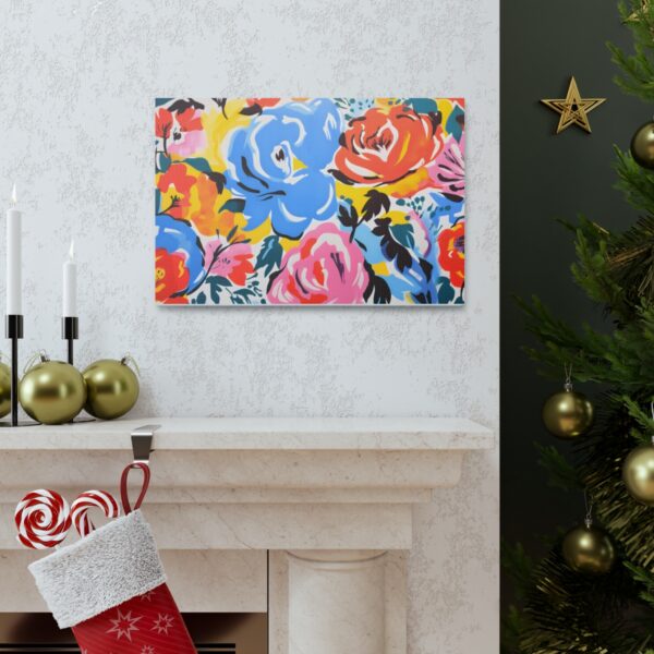 Floral Abstract Painting Fine Art Print Canvas Gallery Wraps