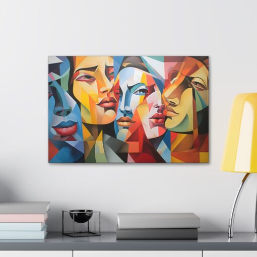 The “Thought Group” Abstract Fine Art Print Canvas Gallery Wraps