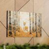 Japandi Fawn in Birch Woods Fine Art Print Canvas Gallery Wraps
