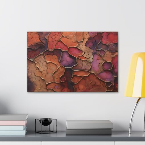 Organic Abstract Painting –  Fine Art Print Canvas Gallery Wraps