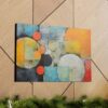 Abstract Geometric Oil Painting - Fine Art Print Canvas Gallery Wraps