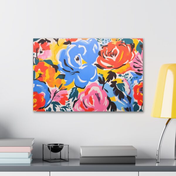 Floral Abstract Painting Fine Art Print Canvas Gallery Wraps