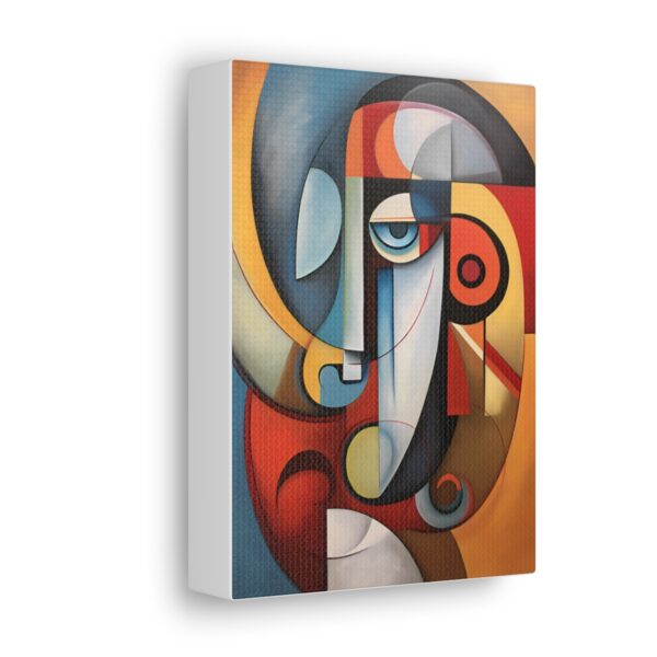 Abstract Cubism “Howard’s Face” Painting Fine Art Print Canvas Gallery Wraps