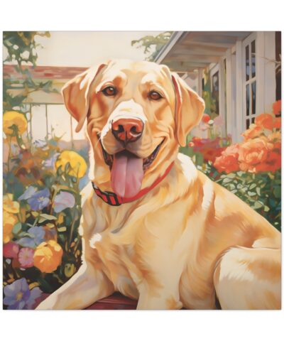 75778 57 400x480 - Yellow Labrador Retriever Portrait Fine Art Print Canvas Gallery Wraps