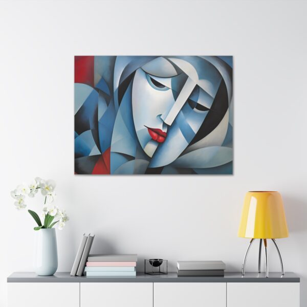 Abstract Cubism “The Madonna” Painting Fine Art Print Canvas Gallery Wraps