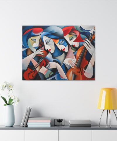 75779 217 400x480 - The "Symphony" Abstract Cubism Fine Art Print Canvas Gallery Wraps