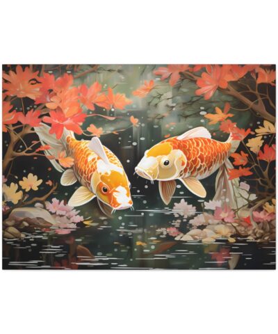 75779 232 400x480 - Japandi Koi Pond Fine Art Print Canvas Gallery Wraps
