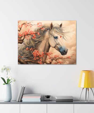 Japandi Stallion Love Fine Art Print Canvas Gallery Wraps