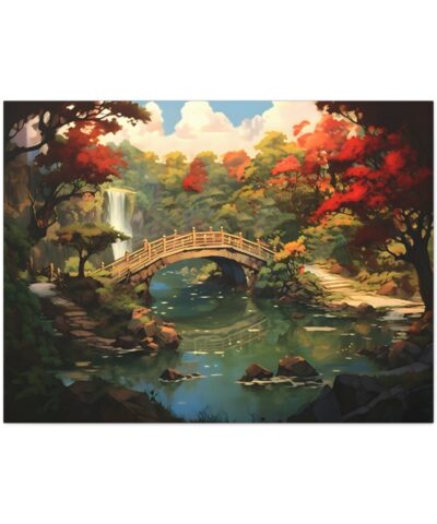 75779 281 400x480 - Japandi Bridge in Fall Fine Art Print Canvas Gallery Wraps