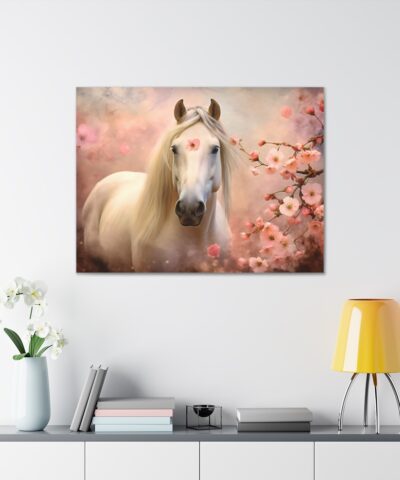 75779 308 400x480 - Japandi White Stallion Fine Art Print Canvas Gallery Wraps