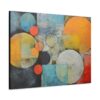 Abstract Geometric Oil Painting - Fine Art Print Canvas Gallery Wraps