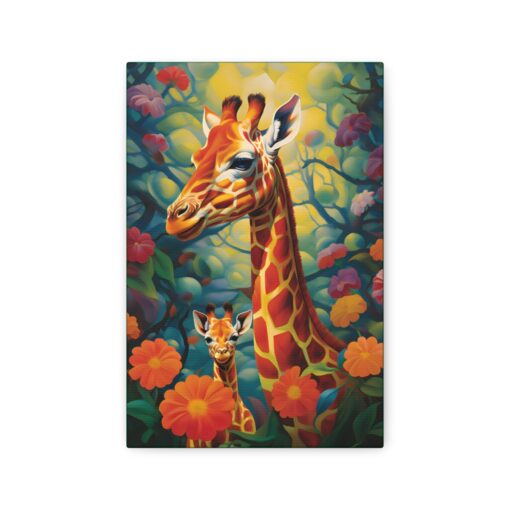 Giraffe Painting – Fine Art Print Canvas Gallery Wraps