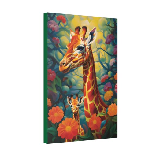 Giraffe Painting – Fine Art Print Canvas Gallery Wraps