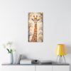 Japandi Giraffe Painting Fine Art Print Canvas Gallery Wraps