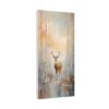 Naturism Deer in Aspen Forest -Pastel Painting - Fine Art Print Canvas Gallery Wraps