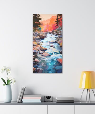 93943 52 400x480 - Naturism Pastel Painting of a Babbling Brook - Fine Art Print Canvas Gallery Wraps