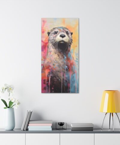 93943 64 400x480 - Naturism Pastel Painting of an Otter Portrait - Fine Art Print Canvas Gallery Wraps