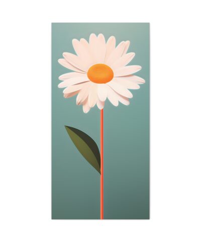 93943 89 400x480 - Naturism Daisy in Minimalism Style Painting Fine Art Print Canvas Gallery Wraps
