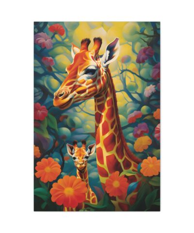 93946 5 400x480 - Giraffe Painting - Fine Art Print Canvas Gallery Wraps