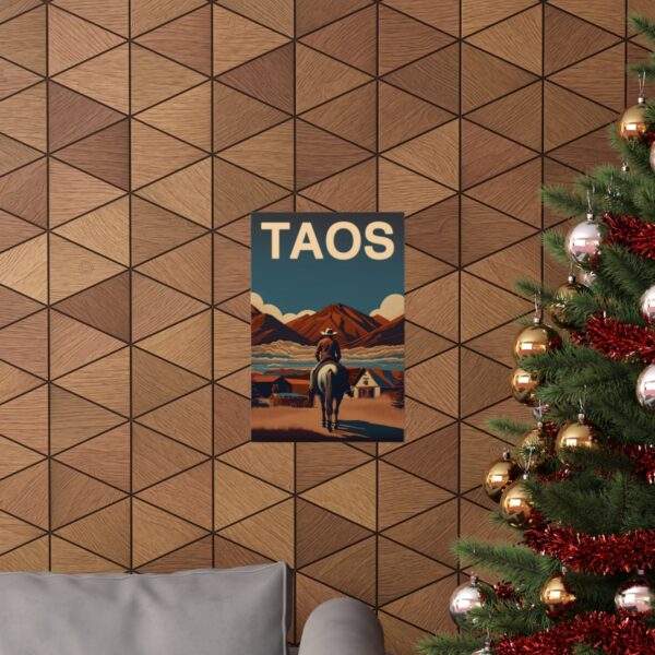 Taos Souvenir Travel Matte Posters