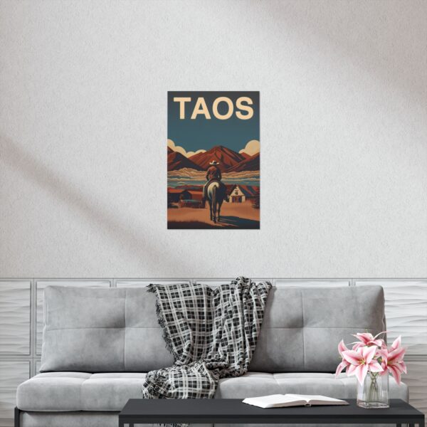 Taos Souvenir Travel Matte Posters