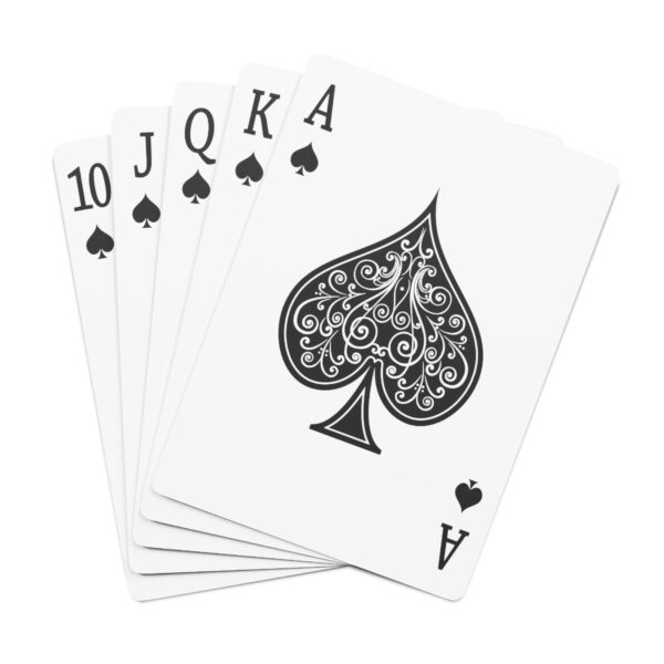Desert Mountain Lion Poker Game Cards