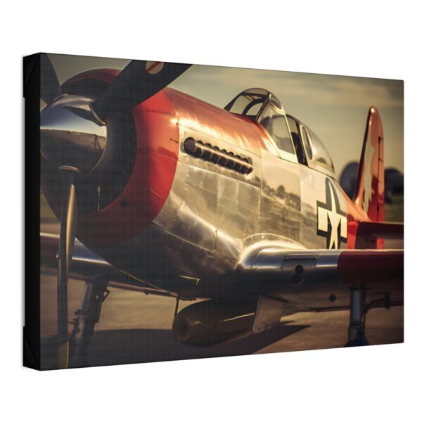 North American P-51 Mustang Painting – Fine Art Print Canvas Gallery Wraps