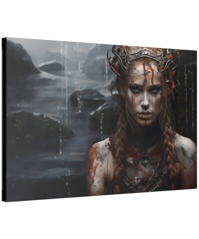 93925 12 400x480 - Post War Freya the Norse Goddess Art Painting on Canvas Wrap