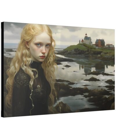 93925 20 400x480 - Pre-War Freya the Norse Goddess Art Painting on Canvas Wrap