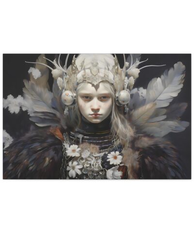 93925 29 400x480 - Freya the Powerful Norse Goddess Art Painting on Canvas Wrap