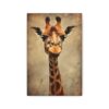Giraffe Painting - Fine Art Print Canvas Gallery Wraps