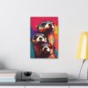 Pop Art Otter Family Painting - Fine Art Print Canvas Gallery Wraps