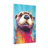 Pop Art Otter Painting - Fine Art Print Canvas Gallery Wraps