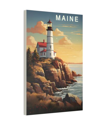 93942 112 400x480 - Vintage Maine Poster Print | Fine Art on Canvas Wrap