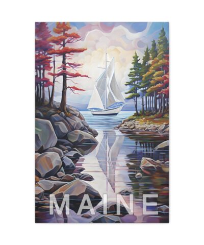 93942 121 400x480 - Maine Coast Poster Print | Fine Art on Canvas Wrap
