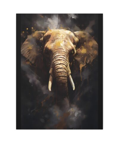 93945 41 400x480 - Abstract Bull Elephant Art Painting on Canvas Wrap
