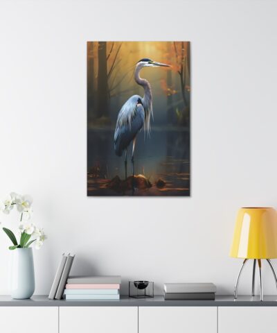 93946 52 400x480 - Great Blue Heron Evening Fine Art Print Canvas Gallery Wraps