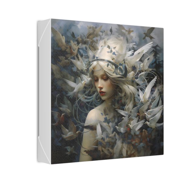 Freya, the Norse Goddess of Love, Fertility, and War Art Painting on Canvas Wrap
