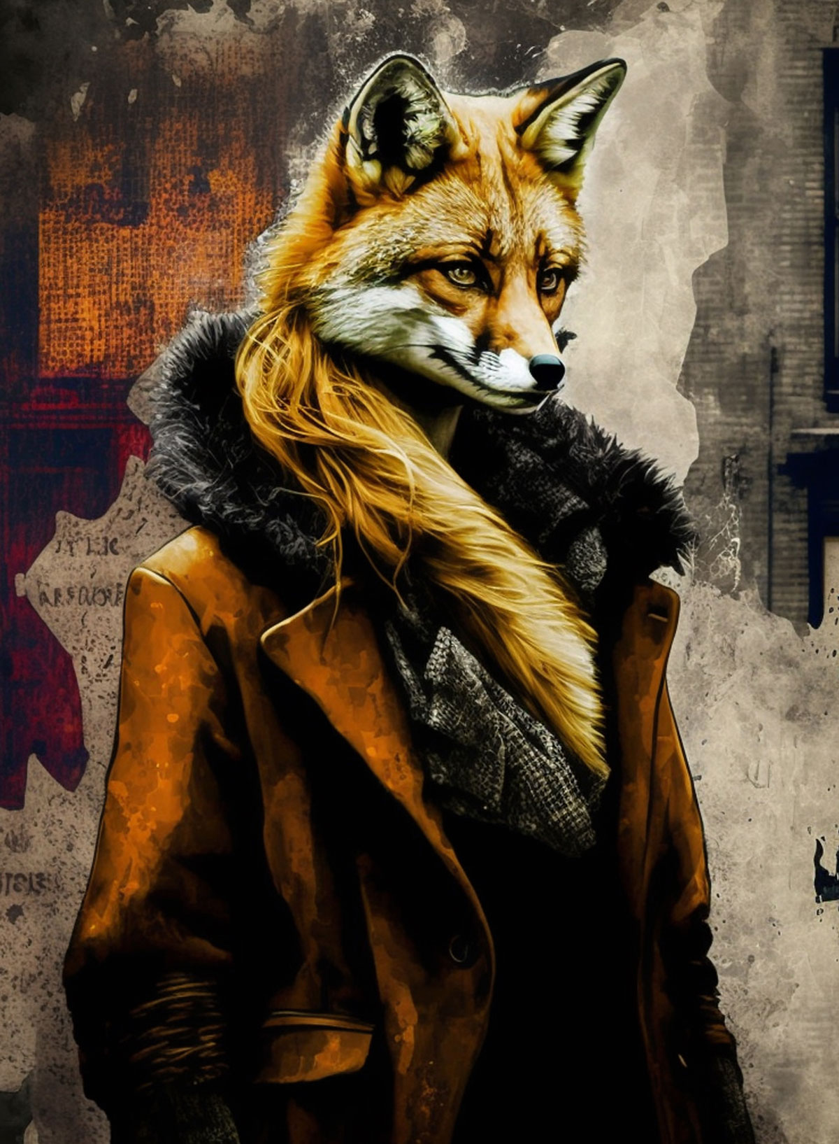 Anthropomorphism Fox